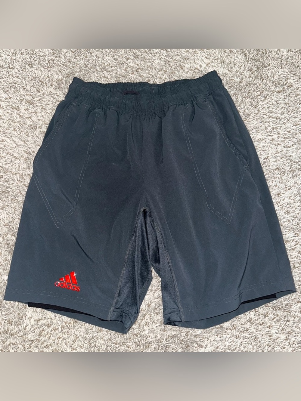 Adidas Gray Athletic Shorts